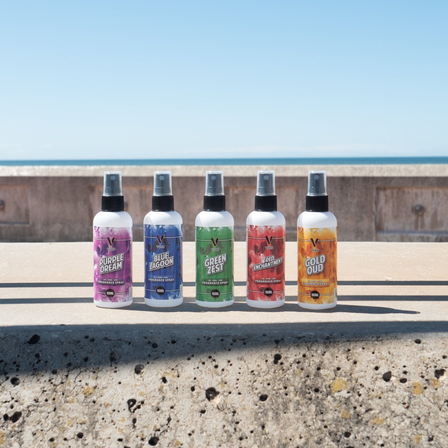 Blue Lagoon Vune Chromatic Fragrance Spray Car / Room / Linen - Vune Essence