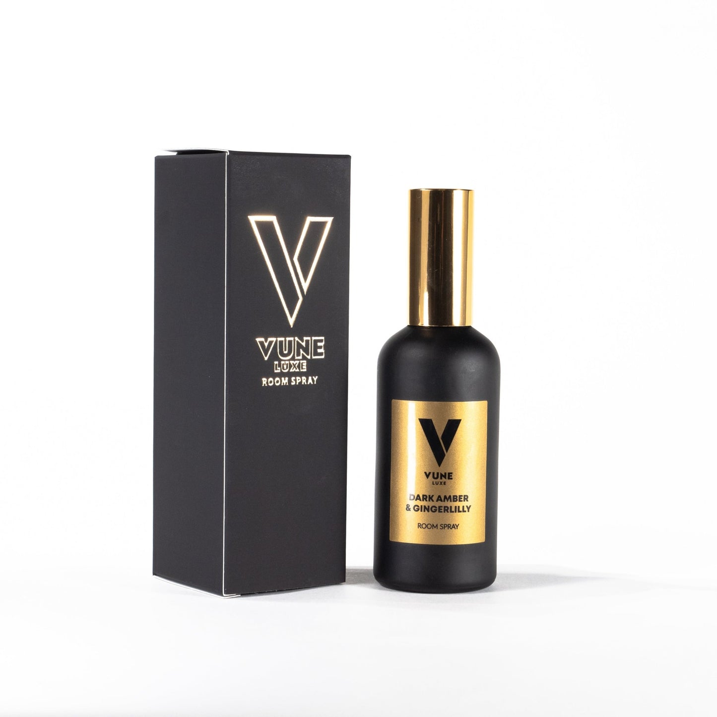 Dark Amber And Gingerlilly Room Spray - Vune Essence