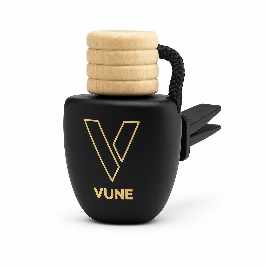 Vune Luxe Black Car Air Freshener Diffuser - Vune Essence