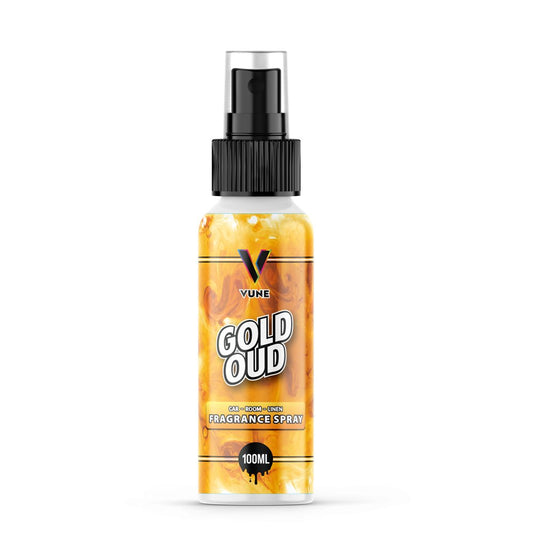 Gold Oud Vune Chromatic Fragrance Spray Car / Room / Linen - Vune Essence